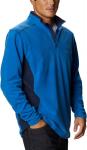 Columbia Men's Klamath Range Ii Half Zip, Bright Indigo/Collegiate Navy - фото 5