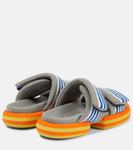 Мягкие сандалии Dries Van Noten, серый - фото 3