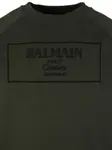 Толстовка с вышитым логотипом Balmain Kids, зеленый - фото 3