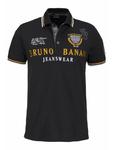 черная рубашка-поло Bruno Banani - фото