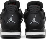 Кроссовки Jordan 4 Retro SE, черные парусиновые - фото 5