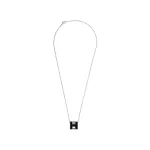 HERMES Ожерелье Cage D'H Palladium Plated Women's Black - фото 3