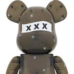 BE@RBRICK X God Selection Xxx Clear Black - фото 3
