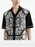 Dolce & Gabbana рубашка с принтом Majolica, черный - фото 4