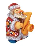 Мини-Фигурка Санты-джазмена G.Debrekht, multi - фото