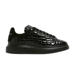 Кроссовки Alexander McQueen Alexander McQueen Oversized Sneaker 'Black Crocodile', черный - фото