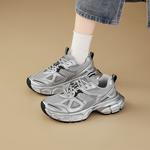 Кроссовки AGSDON Chunky Sneakers Women's Low-top, серебряный - фото 30