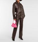 Сумка-тоут Valerie с лаковым покрытием Nanushka, Pink - фото 5