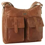 Сумка через плечо Spikes & Sparrow, натуральная кожа, цвет Cognac - фото 2