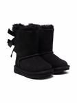 UGG Kids угги Bailey Bow II, черный - фото