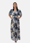 Платье Elara Maxi dress, Blau/Mottled Dark Blue - фото 2