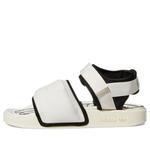 Сандалии x pharrell adilette 2.0 Adidas, белый - фото