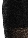Брюки, украшенные пайетками Gestuz, черный - фото 5