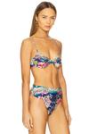 X revolve irene бикини топ Agua Bendita, navy multi - фото 2
