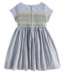 Платье из хлопка с принтом Дюшес Bonpoint, Slate Grey - фото 4