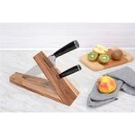 Ножевой блок GRÄWE для булатных ножей из акации - фото 3