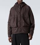 Капюшонная бомбер-куртка Lemaire, Espresso - фото 3