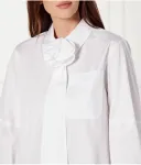 Рубашка Авила Oversize fit Marella Sport, белый - фото 4