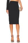 Юбка миди Susana Monaco Slim, черный - фото