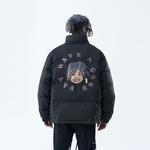 HARSH AND CRUEL Унисекс пуховик, Mixed Black - фото 7