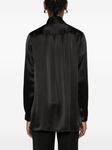 P.A.R.O.S.H. шелковая рубашка с бантом, черный - фото 4