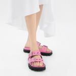 Шлепанцы и сланцы CHARLES&KEITH Slide Slippers Women's - фото 14