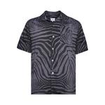 Рубашка Rhude Rayon Zebra 'Black/Charcoal', черный - фото