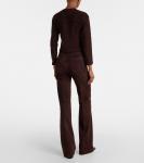 Замшевый кардиган Астрид Stouls, Castor - фото 3