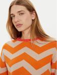 Свитер обычного кроя Frieda & Freddies, оранжевый - фото 4