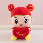 Свадебная кукла плюшевая кукла высота 40см DAKUTU - фото 5