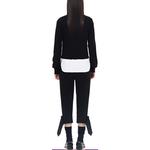 WE11DONE Рубашка-поло 2025 Spring Polo Shirt Women's Black - фото 8