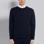 THOM BROWNE Свитер мужской темно-синий - фото 6