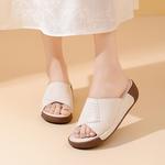 Шлепанцы женские бежевый Reivantix - фото 4