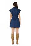 Мини-платье Mason темно-синего цвета Js70, темно-синий - фото 3