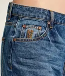 Джинсы Сэйнтс Boyfriend fit One Teaspoon, синий - фото 4