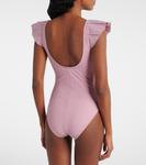 Купальник Alora с рюшами Karla Colletto, Dusty Pink - фото 3