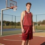 Under Armour Мужской топ темно-красный - фото 4