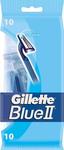 Бритвы, 10 шт. Gillette, Blue II - фото