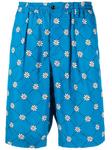 Marni спортивные шорты с принтом, синий - фото