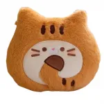 Cat Biscuits, Tiger Printed Cat Rolls Dolls Plush Doll 23cm Height XTHOT - фото 8