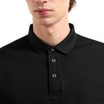ARMANI EXCHANGE Поло AE мужское черное - фото 6