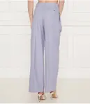 Льняные брюки Flare fit Liu Jo, фиолетовый - фото 3