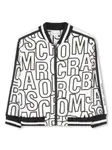 Кардиган с монограммой Marc Jacobs Kids, белый - фото