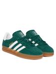 Кроссовки Gazelle Indoor IH9134 Adidas, зеленый - фото 2