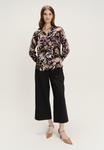 Блуза Greenpoint Button-down blouse, Print/Black - фото 2