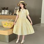 Детское платье Lapel PROTECTCAMEL, желтый - фото 4