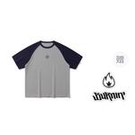 BURNIN Футболка унисекс, Белые/черные панели - фото 8