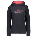 Толстовка CMP 38E2456 Sweat Hooded, черный - фото