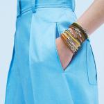 Браслеты из телячьей кожи унисекс brown HERMES - фото 3