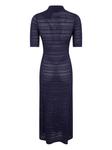 Платье ажурной вязки TWINSET, синий - фото 2